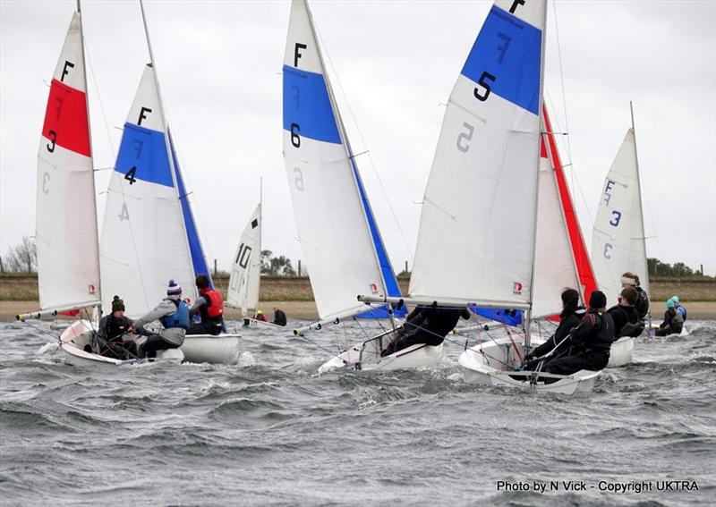 The Imperial Icicle 2025 photo copyright Nigel Vick taken at Queen Mary Sailing Club and featuring the Team Racing class