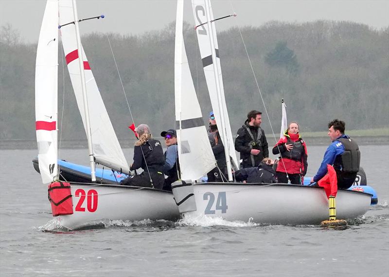 RYA/UKTRA National Team Racing Championship at Oxford - photo © Nigel Vick / UKTRA