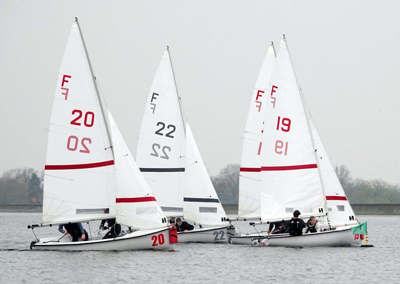 RYA/UKTRA National Team Racing Championship at Oxford - photo © Nigel Vick / UKTRA