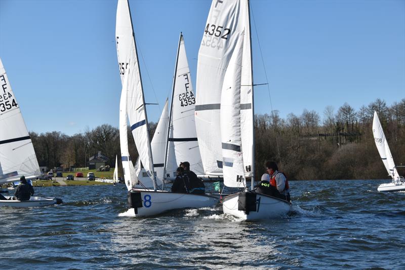 2025 Exeter Excalibur Team Racing at Roadford Lake - photo © Exeter University Sailing Club