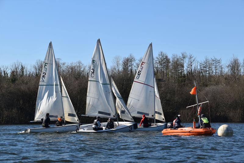 2025 Exeter Excalibur Team Racing at Roadford Lake - photo © Exeter University Sailing Club