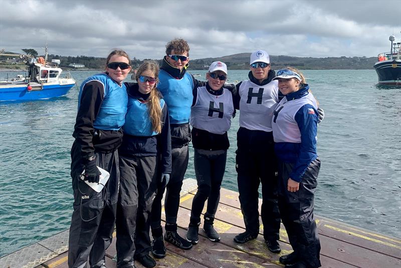 Royal Hospital School pupils win Fastnet Trophy at Irish Schools Team Racing Championship photo copyright RHS taken at Royal Hospital School and featuring the Team Racing class