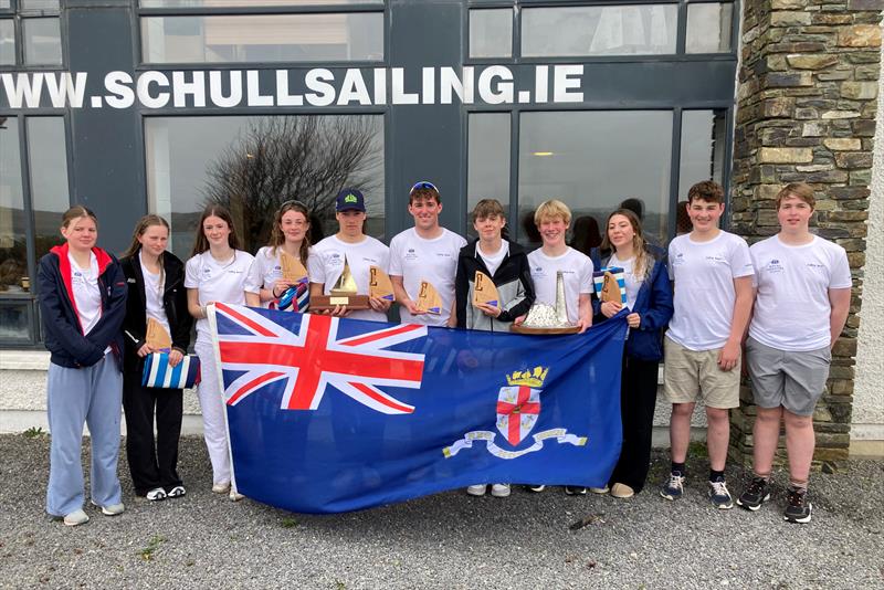 Royal Hospital School pupils win Fastnet Trophy at Irish Schools Team Racing Championship photo copyright RHS taken at Royal Hospital School and featuring the Team Racing class