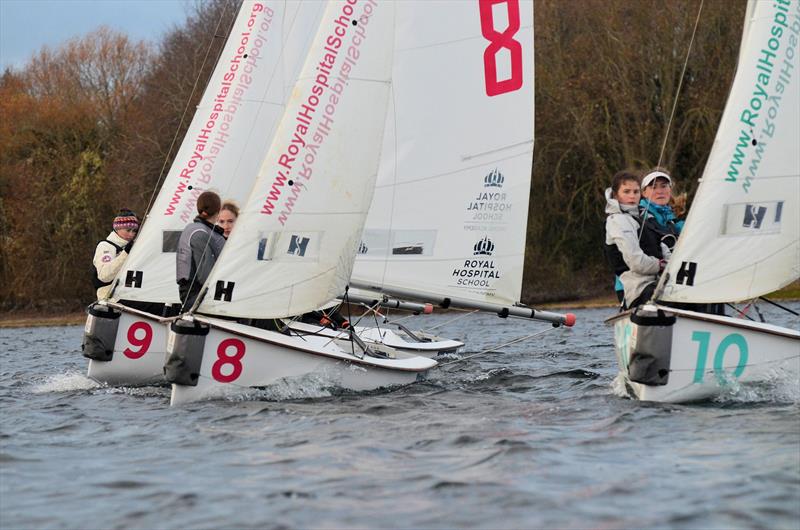 RYA Women's Team Racing Championship photo copyright RHS taken at Alton Water Sports Centre and featuring the Team Racing class