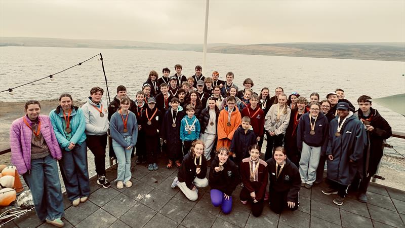NSSA Double Handed Team Racing Championships photo copyright Dave Wood taken at Yorkshire Dales Sailing Club and featuring the Team Racing class