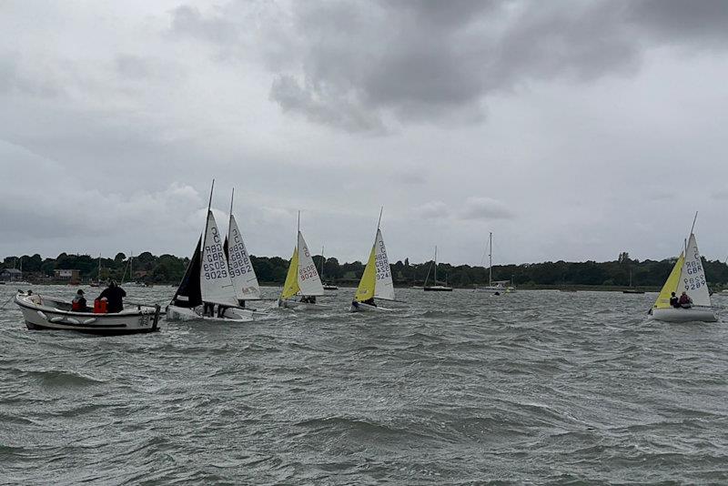 Interclass Team Racing at Waldringfield photo copyright Neil Collingridge taken at Waldringfield Sailing Club and featuring the Team Racing class