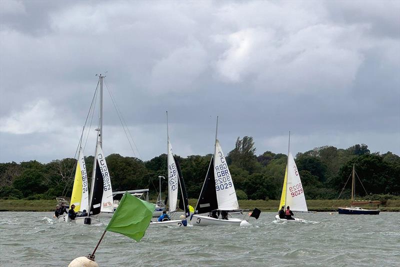 Interclass Team Racing at Waldringfield photo copyright Neil Collingridge taken at Waldringfield Sailing Club and featuring the Team Racing class