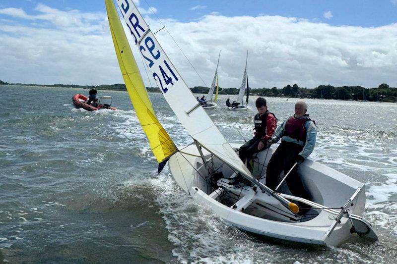 Interclass Team Racing at Waldringfield photo copyright Neil Collingridge taken at Waldringfield Sailing Club and featuring the Team Racing class