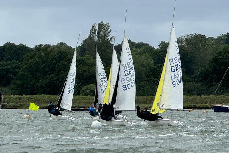 Interclass Team Racing at Waldringfield photo copyright Neil Collingridge taken at Waldringfield Sailing Club and featuring the Team Racing class