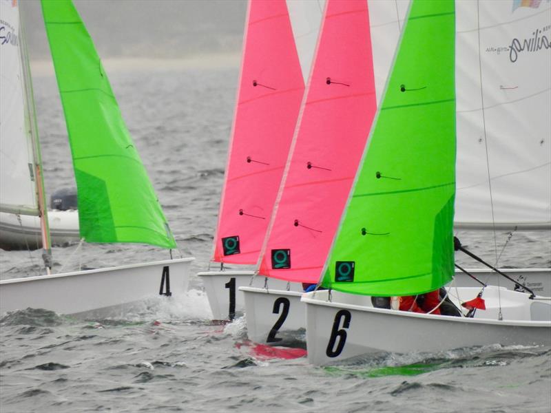 Australian Secondary Schools Teams Racing Championships photo copyright Jodi Lodge taken at Sandy Bay Sailing Club and featuring the Team Racing class