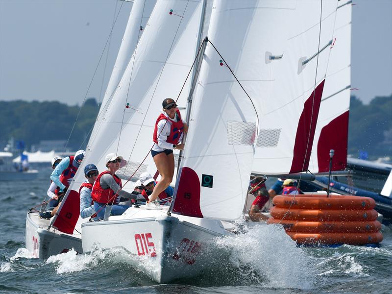 Morgan Cup Team Race at the New York Yacht Club - photo © Maren Matthews & Stuart Streuli / NYYC
