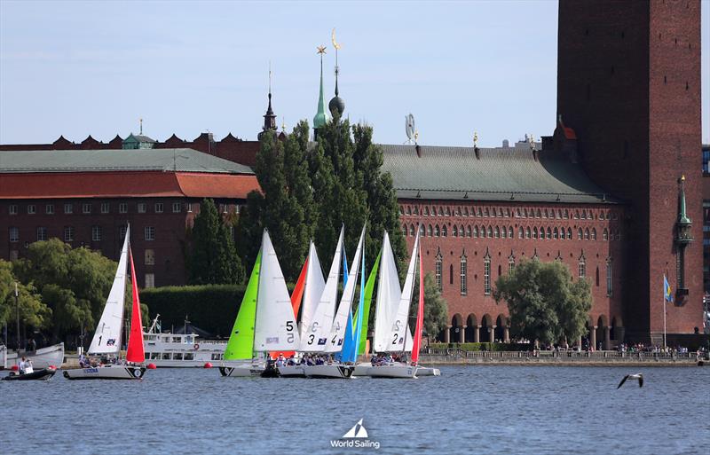 Team Racing World Championship 2026 in Stockholm - Day 2 - photo © Malcolm Hanes