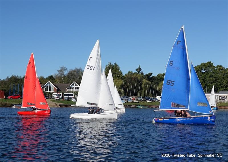 Firefly Twisted Tube team racing at Spinnaker Sailing Club - photo © Nigel Vick