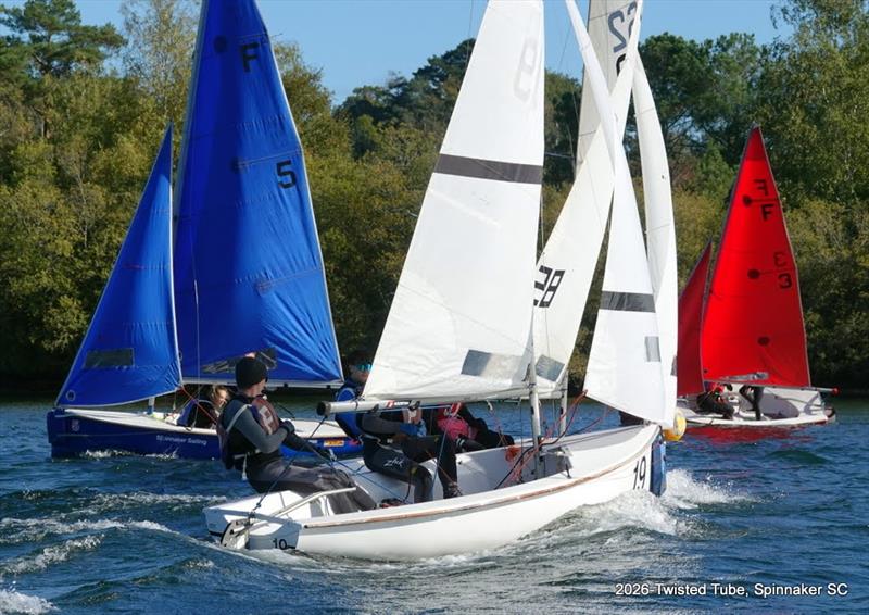 Firefly Twisted Tube team racing at Spinnaker Sailing Club - photo © Nigel Vick