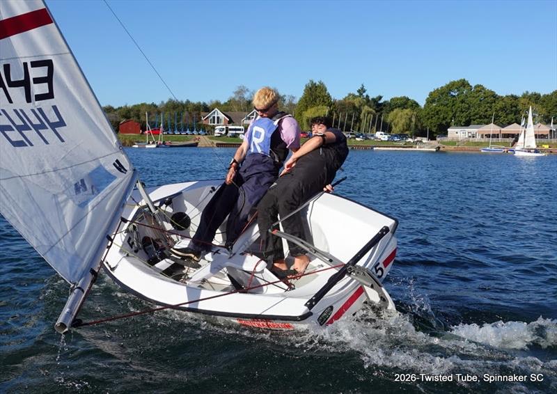 Firefly Twisted Tube team racing at Spinnaker Sailing Club - photo © Nigel Vick