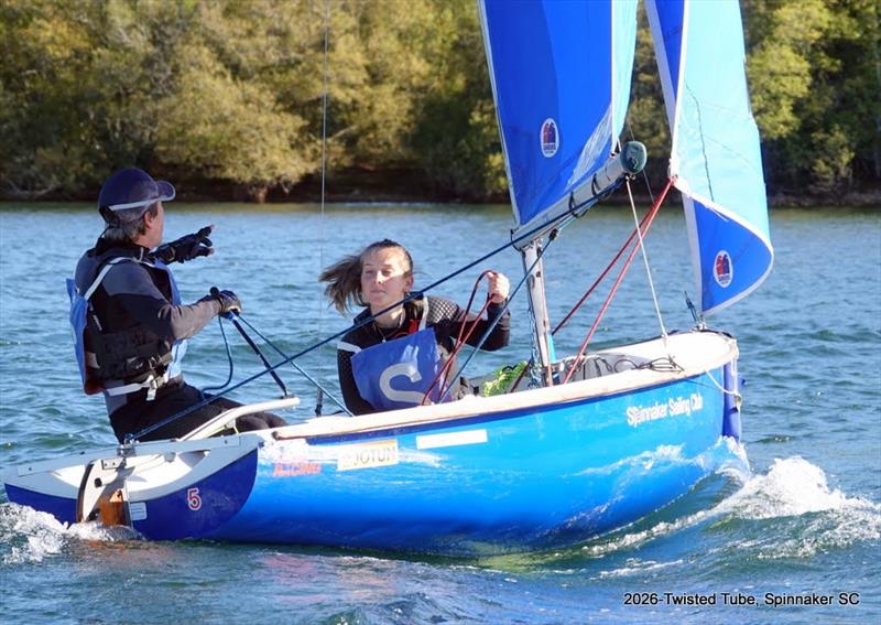 Firefly Twisted Tube team racing at Spinnaker Sailing Club - photo © Nigel Vick