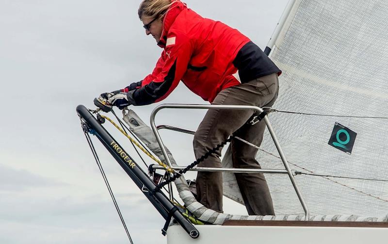 Trogear adjustable bowsprit photo copyright TMS taken at  and featuring the  class