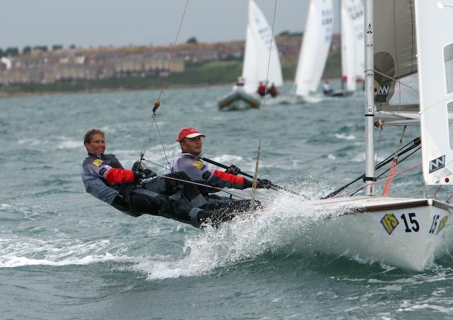 33 teams from 8 nations for the Tempest worlds in Weymouth photo copyright Steve Bell / www.fotoboat.com taken at Weymouth & Portland Sailing Academy and featuring the Tempest class