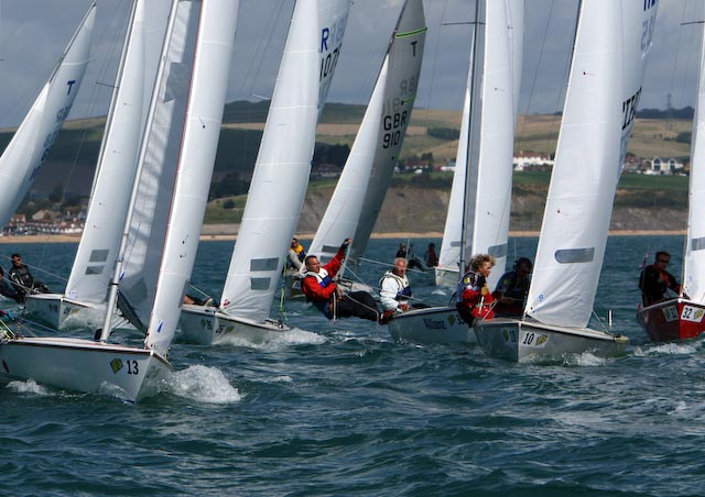 33 teams from 8 nations for the Tempest worlds in Weymouth photo copyright Steve Bell / www.fotoboat.com taken at Weymouth & Portland Sailing Academy and featuring the Tempest class