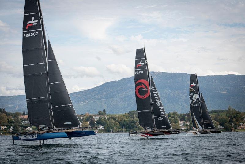 TF35 Trophy photo copyright Loris Von Siebenthal taken at Société Nautique de Genève and featuring the TF35 class