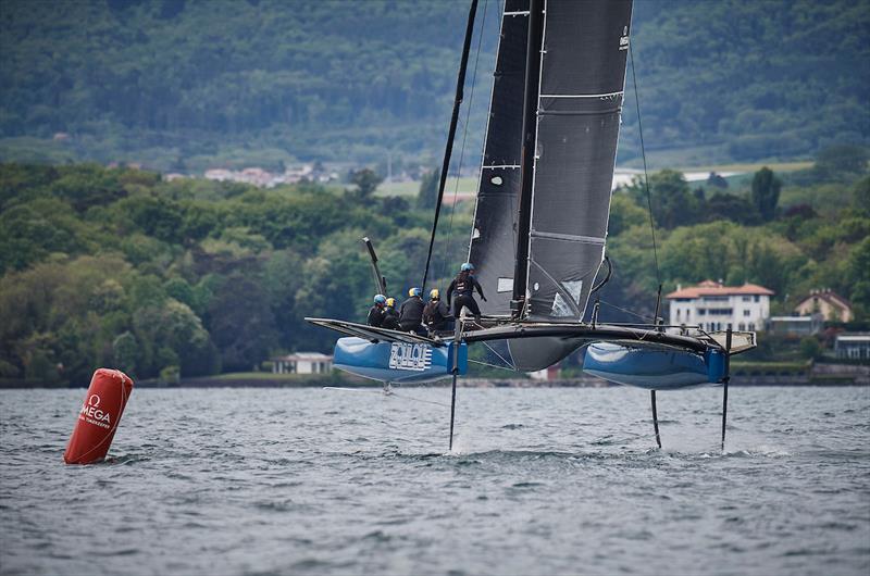 2021 TF35 Nyon photo copyright Loris von Siebenthal taken at Société Nautique de Nyon and featuring the TF35 class