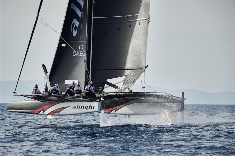 TF35 Scarlino II - Day 3 photo copyright Loris Von Siebenthal  taken at Yacht Club Isole di Toscana and featuring the TF35 class