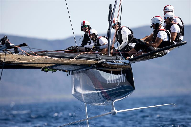 Alinghi - 2021 TF35 Scarlino II photo copyright Lloyd Images taken at Yacht Club Isole di Toscana and featuring the TF35 class