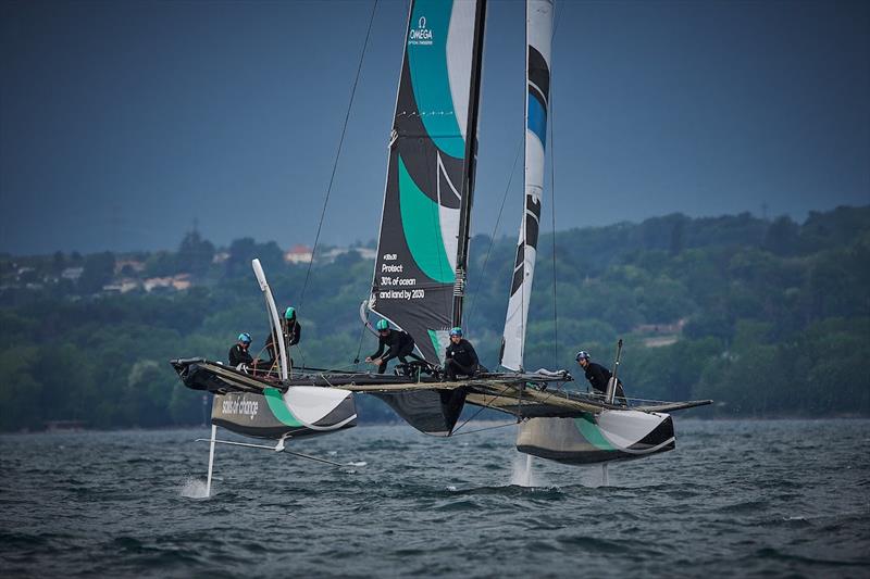 Realstone Cup for Léman Hope photo copyright Loris Von Siebenthal taken at  and featuring the TF35 class