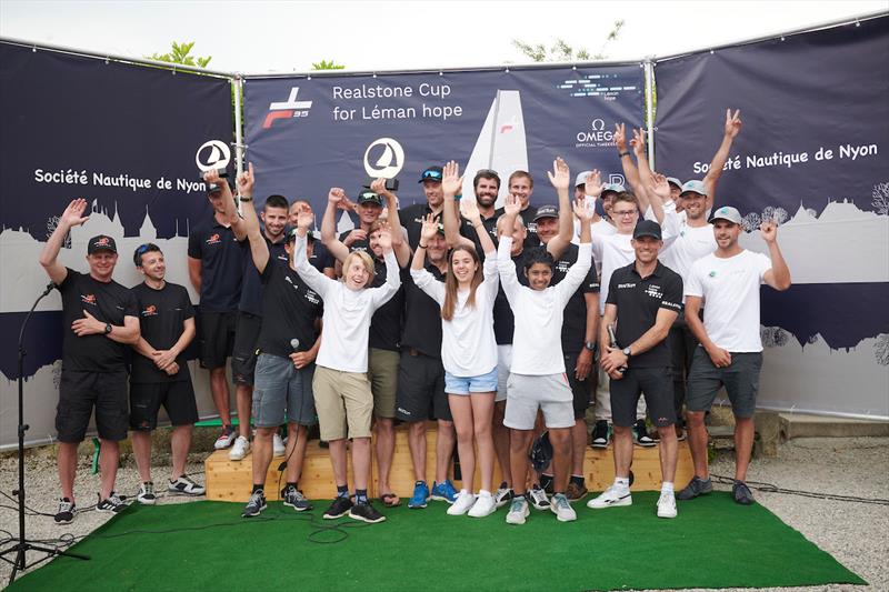 Realstone Cup for Léman Hope final day photo copyright Loris Von Siebenthal taken at  and featuring the TF35 class