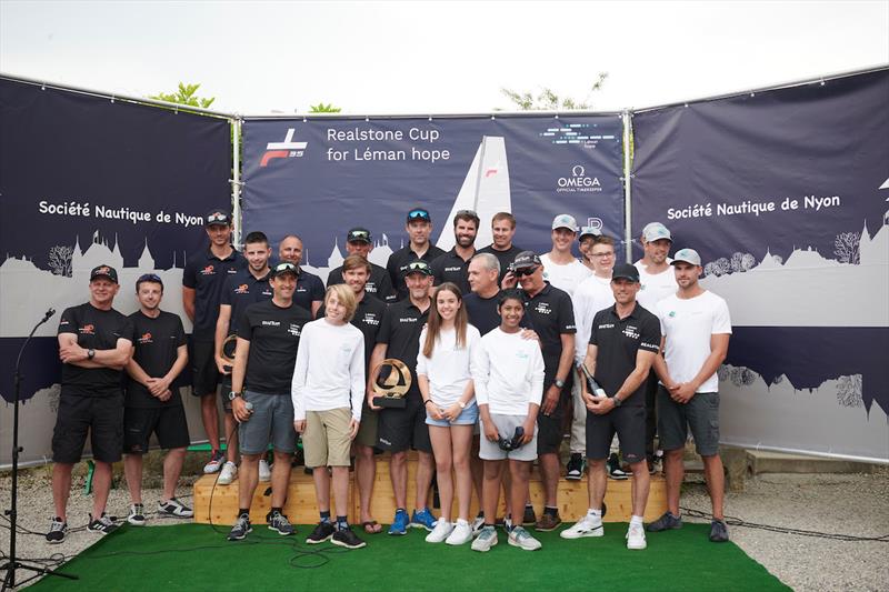 Realstone Cup for Léman Hope final day photo copyright Loris Von Siebenthal taken at  and featuring the TF35 class