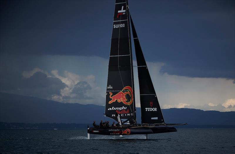 2022 TF35 Mies - Final Day photo copyright Loris Von Siebenthal taken at Club Nautique de Versoix and featuring the TF35 class