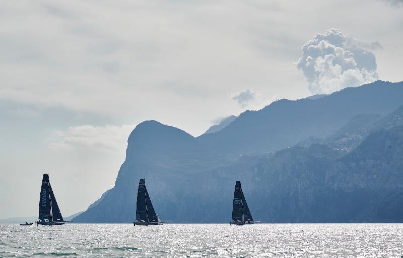 2022 TF35 Malcesine Cup day 1 photo copyright Loris Von Siebenthal taken at Fraglia Vela Malcesine and featuring the TF35 class