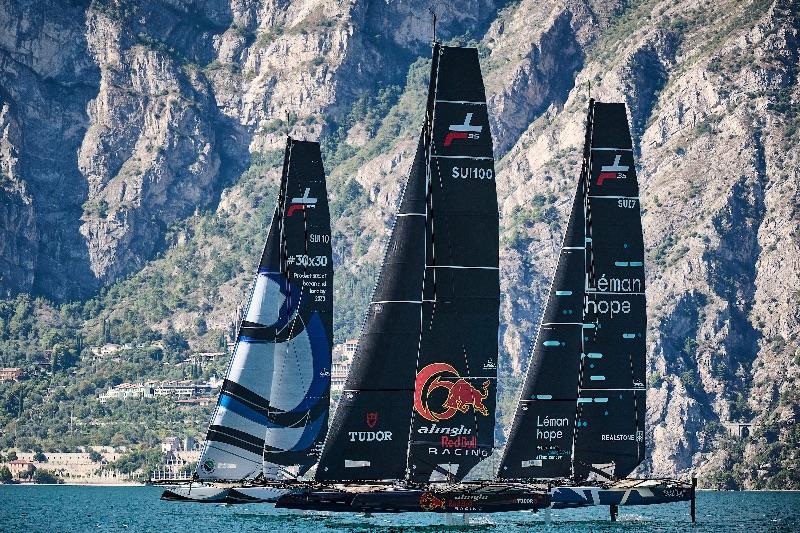 2022 TF35 Malcesine Cup final day photo copyright Loris Von Siebenthal taken at Fraglia Vela Malcesine and featuring the TF35 class