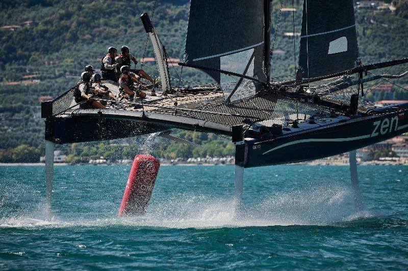 2022 TF35 Malcesine Cup final day photo copyright Loris Von Siebenthal taken at Fraglia Vela Malcesine and featuring the TF35 class