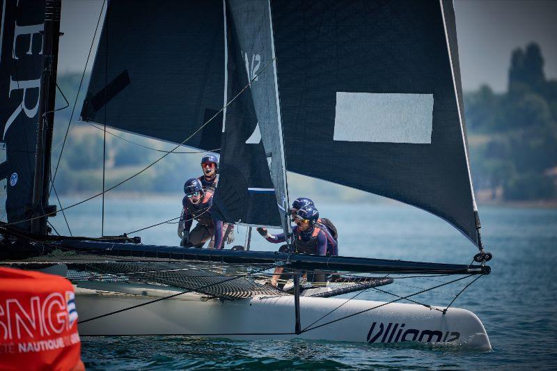 TF35 Realstone Cup for Léman Hope - Day 1 photo copyright Loris Von Siebenthal taken at Club Nautique de Versoix and featuring the TF35 class