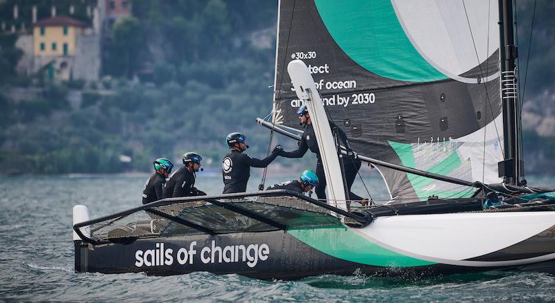 2023 TF35 Malcesine Cup 1 - Day 2 photo copyright Loris Von Siebenthal taken at Fraglia Vela Malcesine and featuring the TF35 class