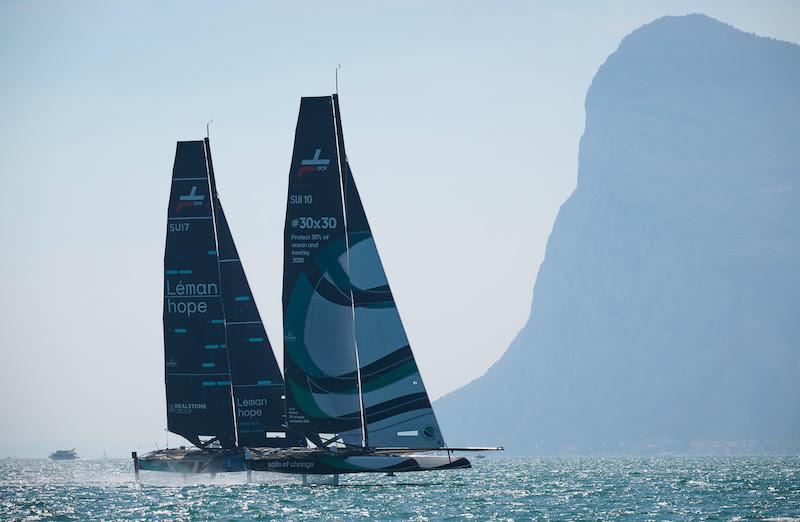 2023 TF35 Malcesine Cup 1 - Day 3 photo copyright Loris Von Siebenthal taken at Fraglia Vela Malcesine and featuring the TF35 class