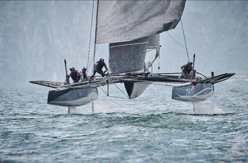 TF35 Malcesine Cup 2 photo copyright Loris Von Siebenthal taken at  and featuring the TF35 class