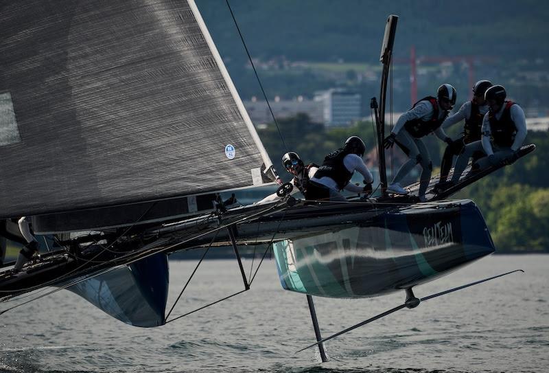 TF35 Nyon Cup 2024 photo copyright Loris Von Siebenthal taken at Société Nautique de Nyon and featuring the TF35 class