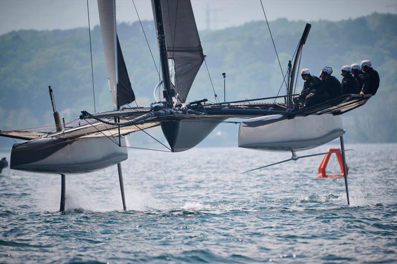 X-Wing joins the TF35 Trophy fleet photo copyright Loris Von Siebenthal taken at  and featuring the TF35 class