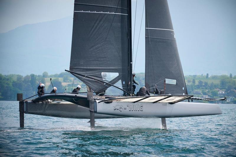 X-Wing joins the TF35 Trophy fleet photo copyright Loris Von Siebenthal taken at  and featuring the TF35 class