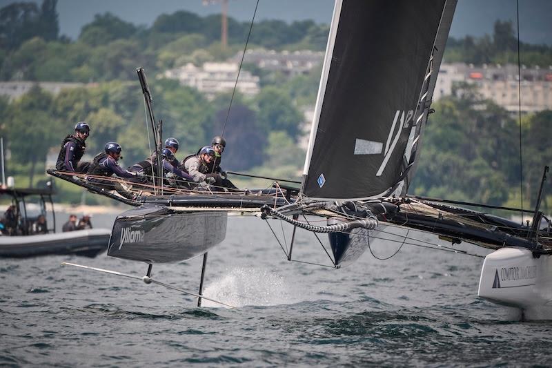 2025 TF35 Mies Grand Prix photo copyright Loris Von Siebenthal taken at Club Nautique de Versoix and featuring the TF35 class