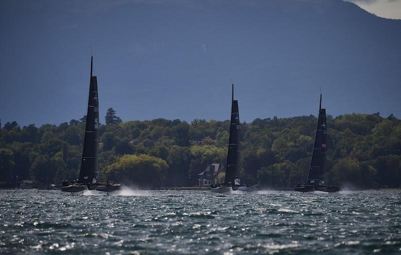 TF35 Maily Grand Prix photo copyright Loris von Siebenthal taken at Club Nautique de Versoix and featuring the TF35 class