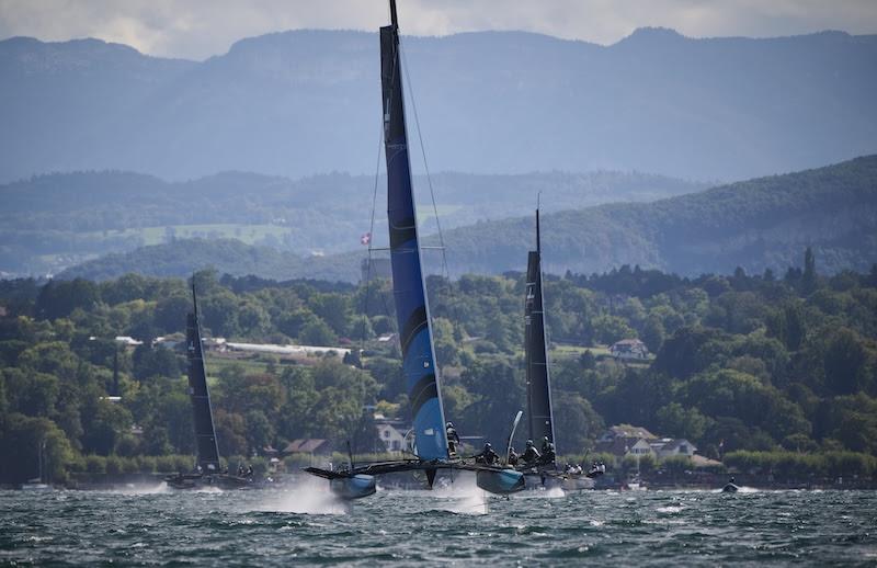 TF35 Maily Grand Prix photo copyright Loris von Siebenthal taken at Club Nautique de Versoix and featuring the TF35 class