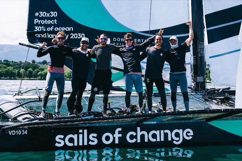 Sails of Change wins the TF35 Trophy Nyon Grand Prix photo copyright Sailing Energy / TF35 taken at Société Nautique de Nyon and featuring the TF35 class