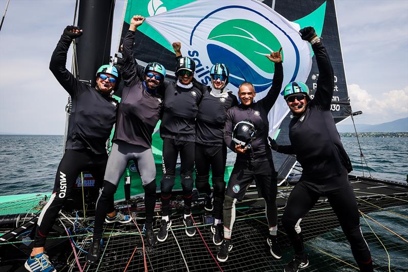 2026 TF35 Mies Grand Prix final day photo copyright Sailing Energy / TF35 taken at Club Nautique de Versoix and featuring the TF35 class