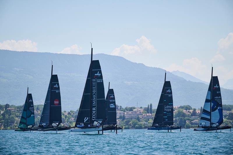 Bol d'Or du Léman photo copyright Loris Von Siebenthal taken at Société Nautique de Genève and featuring the TF35 class