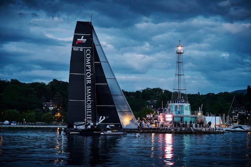 87th Bol d'Or du Léman photo copyright Loris von Siebenthal / Mateo Giraud / Bol d’Or du Léman taken at Société Nautique de Genève and featuring the TF35 class