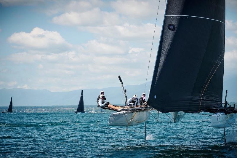 87th Bol d'Or du Léman photo copyright Loris von Siebenthal / Mateo Giraud / Bol d’Or du Léman taken at Société Nautique de Genève and featuring the TF35 class