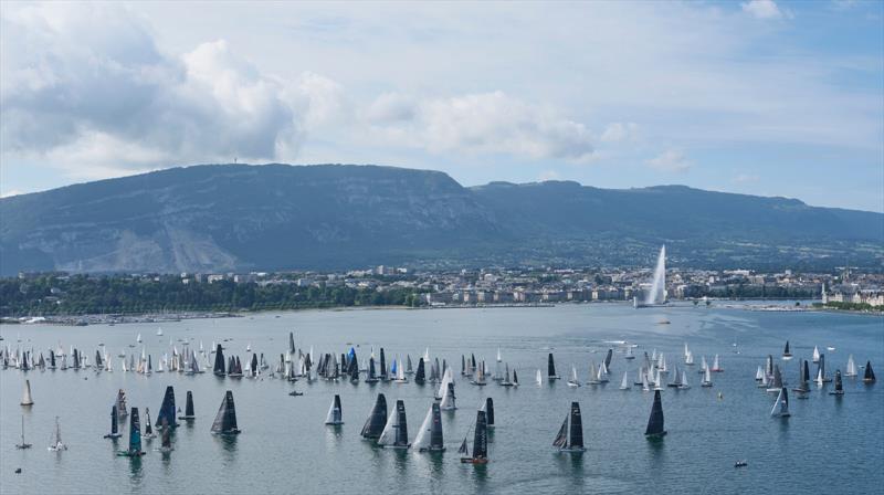 87th Bol d'Or du Léman photo copyright Loris von Siebenthal / Mateo Giraud / Bol d’Or du Léman taken at Société Nautique de Genève and featuring the TF35 class